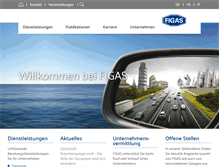 Tablet Screenshot of figas.ch